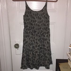 Black and white dress